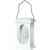 Image de Star Trading - Lanterne à Batterie Lanterne à Flamme d'Extérieur en Forme Cuboïde, Blanc, 23cm