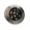 Image de Silamp   Spot encastrable extérieur sol 9W IP65   Blanc neutre 4000K   Angle de diffusion 60°   Installation facile sur béton ou bois