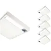 Image de Kit Saillie blanc pour Panneau led 60x60 Slim (Pack de 6) Silamp