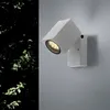 Image de Applique Murale Argent led IP44 Orientable pour ampoule GU10 - silamp