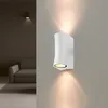 Image de Applique Murale Blanche led IP44 pour 2 ampoules GU10 - silamp