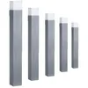 Image de Silumen - Borne led Extérieure 80cm gris IP54 Aluminium - Pack de 5