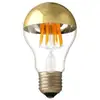 Image de Optonica - Ampoule led E27 Filament 7W A60 Reflet Or - Blanc Chaud 2300K - 3500K - silamp