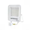 Image de Projecteur led Extérieur 50W IP65 blanc avec Détecteur de Mouvement Crépusculaire - Blanc Neutre Silumen