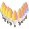 Image de Silumen - Ampoule led Connectée Wifi E14 5.5W rgbw C37 - Pack de 10