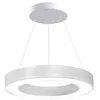 Image de Silamp - Kit Plafonnier led Blanc Rond 36W 50cm avec Kit de Suspension - Blanc Chaud 2300K - 3500K
