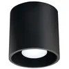 Image de Plafonnier Noir pour Ampoule GU10 - silamp