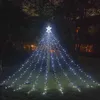 Image de Guirlande Lumineuse pour l'Extérieur- Guirlande Lumineuse Exterieure avec 9 Guirlande Lumineuse 350 led , pour Sapin Noel Artificiel Blanc froid
