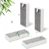 Image de Shining House - 4 PièCes Filtre Charbon Actif Pour 17004796 HZ9VRCR0 Bosch HEZ9VRUD0 17004796 Neff 17004806 Z821VR0 Und Gaggenau Ca282111 Filtre
