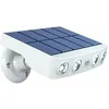 Image de Lampe solaire extérieur étanche orientable avec détecteur de mouvement - Panneau a recharge rapide Haute Qualité - 4 Leds cob Blanc froid 500 Lumens