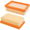 Image de Lot de 2 Filtre Remplacement pour Aspirateur Kärcher WD4 WD5 WD6 MV4 MV5 MV6 plissé Plat - Lntyq
