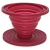 Image de Ahlsen - Pliable Versant Compte-gouttes à Café pour Camp, Porte-Filtre à Café en Silicone RéUtilisable, Porte Filtre à Café en Silicone, Support à