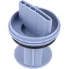 Image de Couvercle d'étanchéité de la sortie de la pompe de vidange pour les nouveaux lave-linge Siemens Bosch WM1095/1065 WD7205
