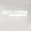 Image de Doha - Applique led moderne 25W - Aluminium blanc, lumière chaude 3000K, 2110lm, design linéaire, pour intérieur, l.70x15cm