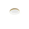 Image de Plafonnier led gea luce krizia pp o 30w 3000k plafonnier en aluminium doré