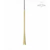 Image de Gea Luce - Dafne - Suspension led Or 7W 3000K IP20 - Plafonnier led design minimaliste en aluminium - Alimentation incluse - Max l. 190cm