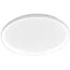 Image de Gea Luce - Krizia   Plafonnier led 80W dimmable, 5800lm, 3000K, diffuseur opale, aluminium blanc satiné, Ø70 cm, design moderne, IP20