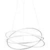 Image de Lustre moderne gea luce atia sp b led suspension en aluminium et silicone