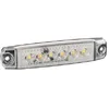 Image de Feu 6 leds blanc calandre F-17 12-24V 96x10mm