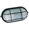 Image de Plafonnier en aluminium Blinky oeuf ovale noir 60 watt