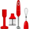 Image de Smeg - Mixeurs plongeant Annees 50, Rouge HBF02RDEU