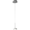 Image de Fabas Luce Lighting - Dunk - Suspension simple en aluminium satiné de Fabas Luce - led 8W dimmable, design moderne