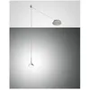 Image de Fabas Luce Lighting - Lustre suspension Isabella led en métal et méthacrylate 3410-41-212 Fabas Luce