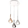 Image de Fabas Luce Lighting - Lustre suspension led Lila en métal et verre borosilicate 3481-47-297 Fabas Luce
