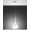 Image de Fabas Luce Lighting - Lustre suspension led Lila en métal et verre borosilicate transparent 3481-40-241 Fabas Luce