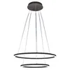 Image de Fabas Luce Lighting - giotto Lustre suspendu led 52W noir 3508-45-101 Fabas Luce