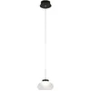 Image de Fabas Luce - Arabella - Suspension simple de led 8 w - Plafonnier diamètre 14 cm Blanc
