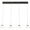 Image de Fabas Luce Lighting - Arabella - Suspension Fabas Luce 4 lumières - led 32W - Blanc Design moderne