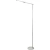 Image de Ideal - Lampadaire led blanc orientable en métal H.130 cm Fabas Luce Lumière led 10W intégrée cct (3000K 4000K 5000K 6000K)