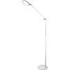 Image de Regina - Lampadaire led blanc orientable en métal H.135 cm Fabas Luce Lumière led 9W intégrée cct (3000K 4000K 5000K 6000K)