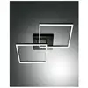 Image de Fabas Luce - Plafonnier led moderne bard 52W Noir 3394-65-101