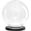 Image de Fabas - Ariel - Lampe de table transparente Luce - Lampe tactile led dimmable 11W - Verre borosilicate transparent avec goutte