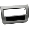 Image de Adnauto - Facade autoradio 1DIN compatible avec lancia ypsilon 03-11 - Gris fonce