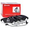Image de Brembo P85098 Plaquettes de Frein Avant en occasion ou reconditionné