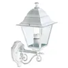 Image de Sovil Applique lanterne ascendante Old E27 60W blanc / argent cm42x18x28 exte'rieur