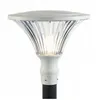 Image de Lampe d'extérieur en aluminium moulé sous pression, diffuseur transparent, 60mm de diamètre, hauteur maximale 160mm, IP65 blanc