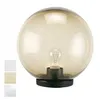 Image de Lampe d'extérieur en thermoplastique avec sphère opale ø 25cm noir