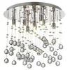 Image de Ideal Lux - Moonlight - Luminaire suspendu moyen à 8 ampoules au fini chrome, G9