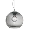 Image de Ideal Lux - Nemo - Luminaire suspendu à 1 lumière, dôme moyen, gris, fumé, E27