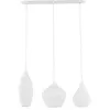Image de Ideal Lux - Soft - Suspension à 3 ampoules au plafond blanc, E14