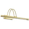 Image de Ideal Lux Bow - Applique murale LED Medium Picture Or satiné