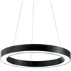 Image de Ideal Lux - Oracle - Grand plafonnier led intégré noir 3000K