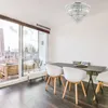 Image de Ideal Lux DUBAI - Plafonnier encastré à 24 lumières pour l'intérieur, chrome, E14
