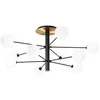 Image de Ideal Lux - cosmopolitan Plafonnier semi-encastré à 10 bras multiples noir