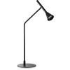 Image de Ideal Lux - diesis Lampe de table led intégrée à intensité variable noire, interrupteur intégré, 3000K
