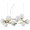 Image de Ideal Lux - perlage Plafonnier rond à 11 lumières en laiton